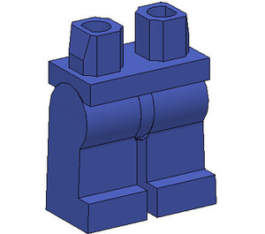 LEGO Fioletowy Minifigurka Biodra i nogi (73200 / 88584)