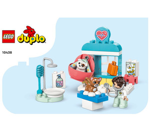 LEGO Visit to the Vet Clinic Set 10438 Instructions