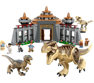 LEGO Visitor Centre: T. rex & Raptor Attack Set 76961