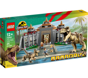 LEGO Visitor Centre: T. rex & Raptor Attack Set 76961 Packaging