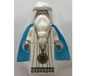 LEGO Vitruvius with Medallion and Black Eyes with Pupils Minifigure