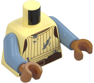 LEGO Vizam Minifig Torso (973)