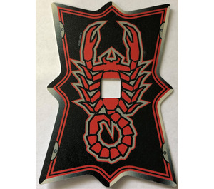 LEGO Vladek's Shield with Scorpion Pattern (Paper)