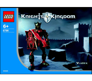 LEGO Vladek (USA, 3 Karten) 8786-1 Instructions