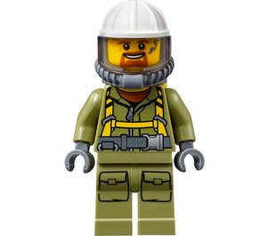 LEGO Volcano Basis Crew Member minifiguur