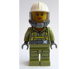 LEGO Volcano Base Crew Minifigur
