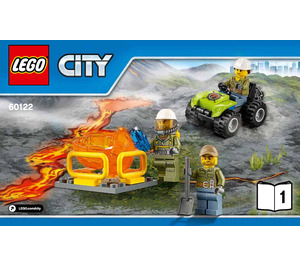 LEGO Volcano Crawler Set 60122 Instructions