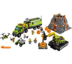 LEGO Volcano Exploration Base 60124