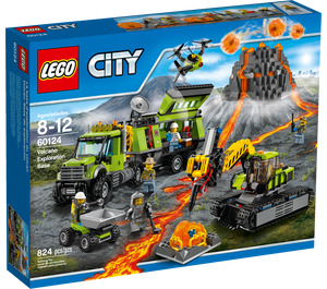 LEGO Volcano Exploration Base 60124 Packaging