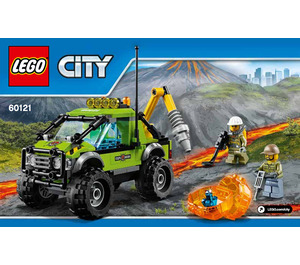 LEGO Volcano Exploration Truck 60121 Instructions
