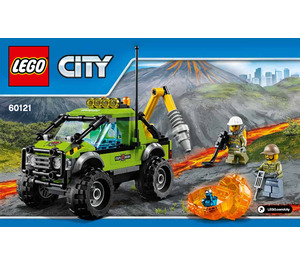 LEGO Volcano Exploration Truck 60121 Byggeinstruksjoner