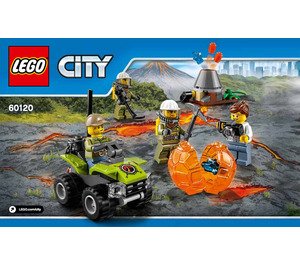 LEGO Volcano Starter Set 60120 Instructions
