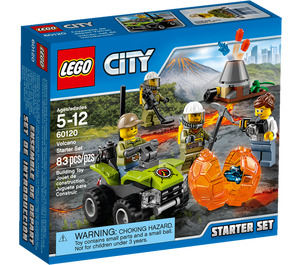 LEGO Volcano Starter Set 60120 Packaging