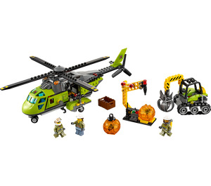 LEGO Volcano Supply Helicopter Set 60123