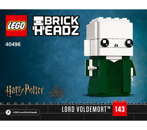 LEGO Voldemort, Nagini & Bellatrix Set 40496 Instructions