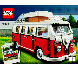 LEGO Volkswagen T1 Camper Van Set 10220 Instructions