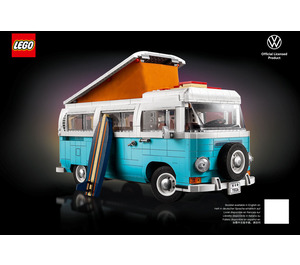 LEGO Volkswagen T2 Camper Van Set 10279 Instructions