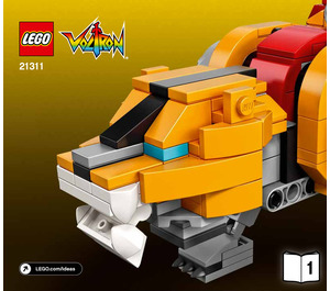 LEGO Voltron 21311 Instrukce