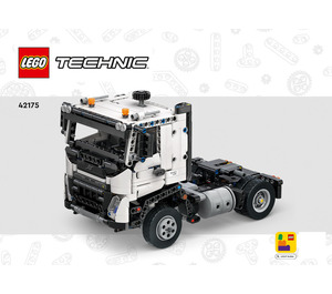 LEGO Volvo FMX Truck & EC230 Electric Excavator Set 42175 Instructions