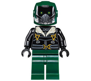 LEGO Vulture med Svart Bomber Jakke Minifigur