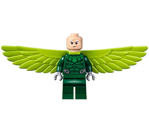 LEGO Vulture mit Dunkelgrün Anzug und Flügel Minifigur