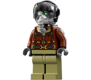 LEGO Vulture with Reddish Brown Bomber Jacket Minifigure