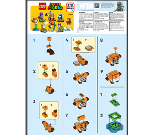 LEGO Waddlewing 71410-8 Byggeinstruksjoner