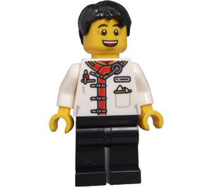 LEGO Waiter - Male Minifigure