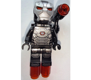 LEGO War Machine with Black and Silver Armor with Shooter Minifigure