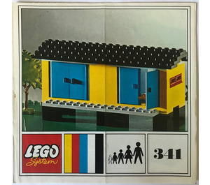 LEGO Warehouse 341-1 Istruzioni