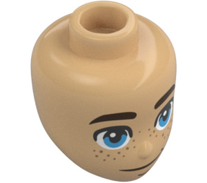 LEGO Warm Tan Marco Minidoll Head (92198 / 103431)