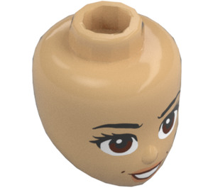 LEGO Warm Tan Nessarose Minidoll Head (92198)