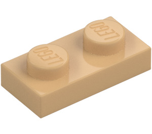 LEGO Warm Tan Plate 1 x 2 (3023 / 28653)