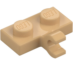 LEGO Teplé opálení Deska 1 x 2 s Horizontální klip (11476 / 65458)