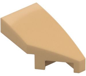 LEGO Warm Tan Wedge 1 x 2 Right (29119)