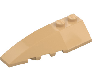 LEGO Warm Tan Wedge 2 x 6 Double Left (5830 / 41748)