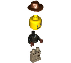 LEGO Warrior met Bandoliers minifiguur