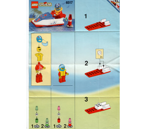 LEGO Water Jet 6517 Instrukce