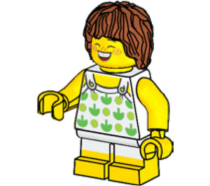 LEGO Water Park Girl with Braces Minifigure