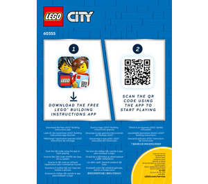 LEGO Water Police Detective Missions Set 60355 Instructions