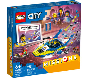 LEGO Water Politie Detective Missions 60355 Packaging