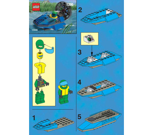 LEGO Water Rider Set 1295 Instructions