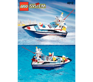 LEGO Wave Cops 4012 Anweisungen