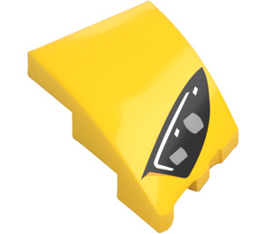 LEGO Kile 2 x 3 Venstre med Headlights (80177)