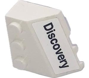 LEGO Wedge 3 x 3 Right with Discovery Sticker (48165)