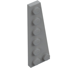 LEGO Wig Plaat 2 x 6 Rechts (78444)