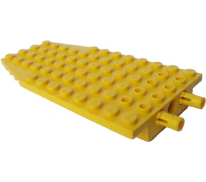 LEGO Wig Plaat 6 x 12 x 1 met 2 Rotatable Pinnen (42607 / 43060)