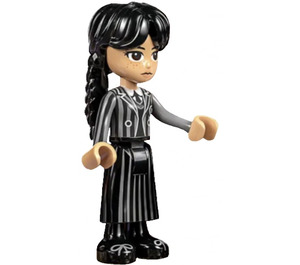 LEGO Wednesday Addams with Uniform Minifigure