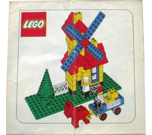 LEGO Weetabix promotional windmill Set 00-4 Instructions
