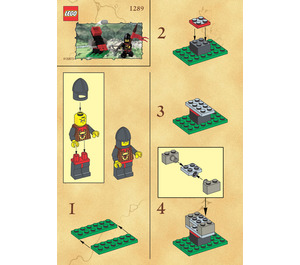 LEGO Weezil's Stone Bomber 1289 Instructions